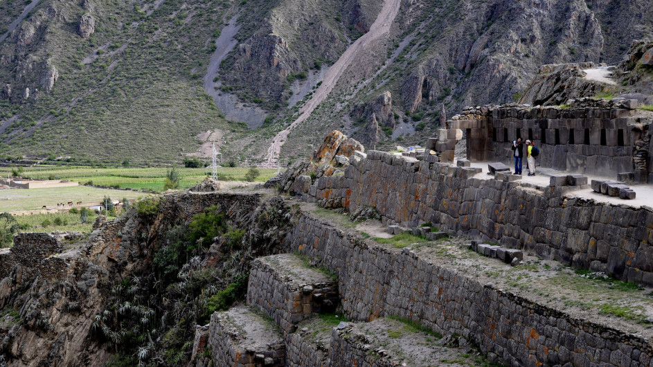 Peru Ruinen von Ollantaytambo