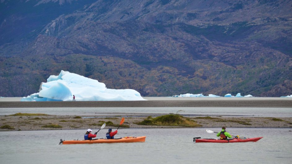Chile - EcoCamp Kayak - Cascada