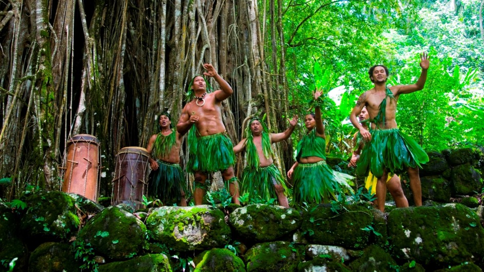 Französisch Polynesien Aranui Marquesas Tänzer