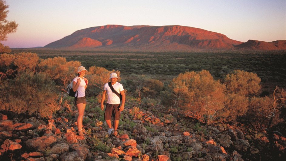 Australien Westaustralien Wandern am Mount Augustus