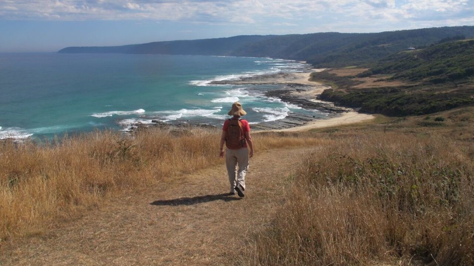 Australien Great Ocean Walk Wanderung mit Ausblick