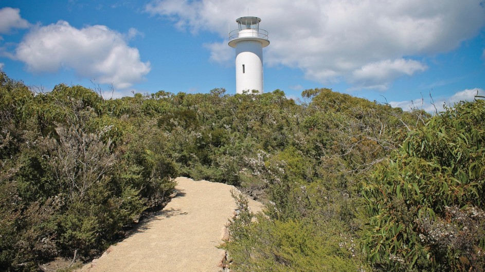 Australien Tasmanien Cape Tourvielle Leuchtturm