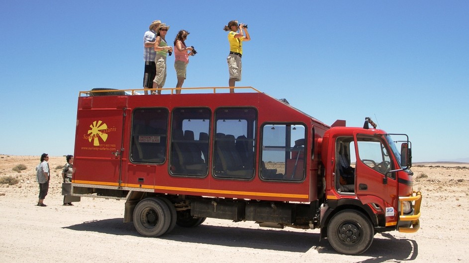 Botswana Sunway Safaris Fahrzeug