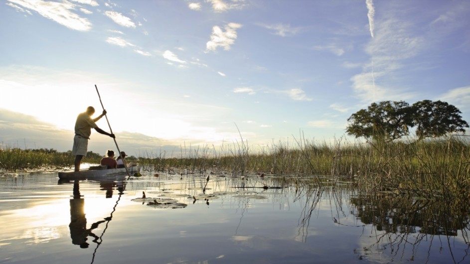 Botswana Okavango Delta Mokoro Ausflug Xaranna Camp