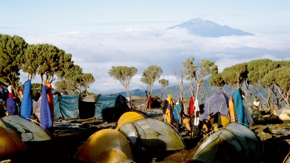 Tanzania Kilimanjaro Trekking Zeltlager