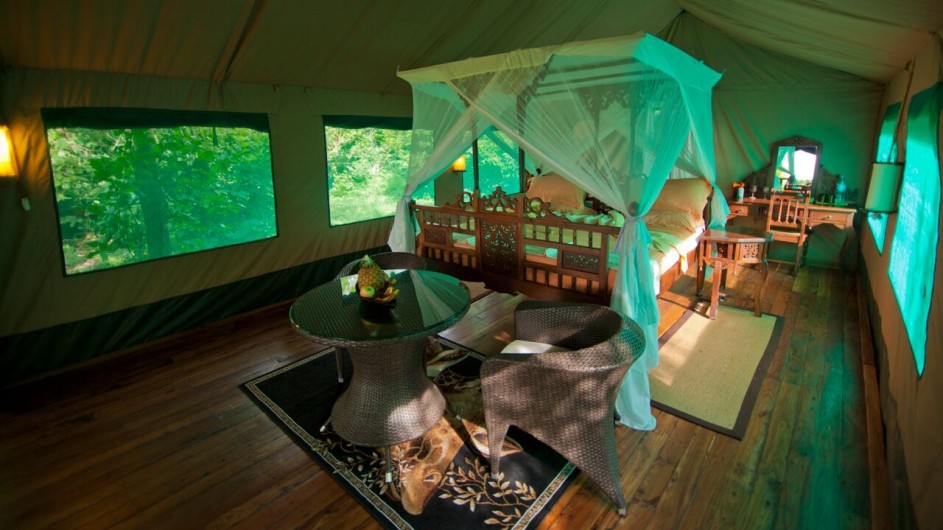 Tanzania Katavi Nationalpark Katuma Bush Lodge Zelt