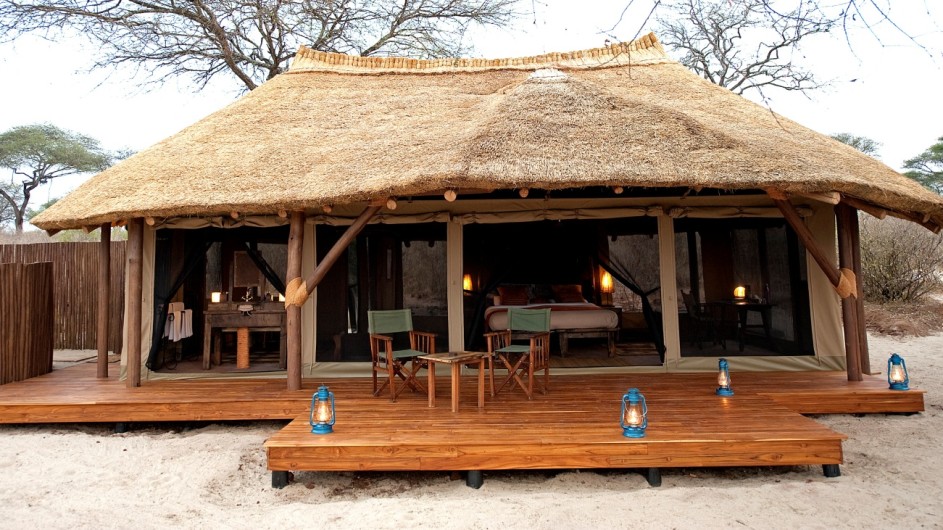 Tanzania Trangiere Nationalpark Olivers Camp Zelt