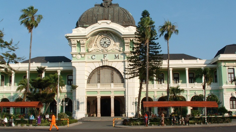 Mozambique Maputo Bahnhof