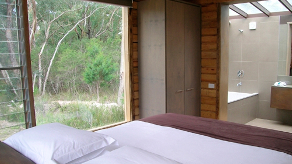 Australien Grampian Nationalpark DULC Holiday Cabins Bush Cabin