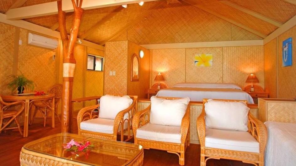 Cook Inseln Aitutaki Lagoon Resort Deluxe Strand Bungalow