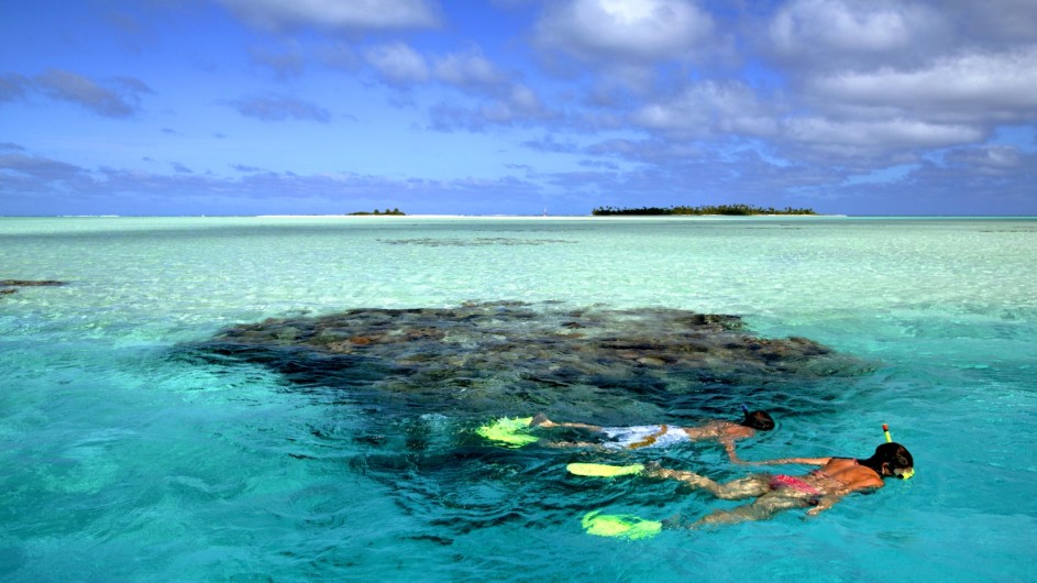 Cook Inseln Pacific Resort Aitutaki Schnorcheln