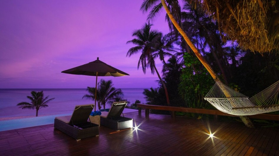 Fiji Inseln Yasawa Island Resort Honeymoon Suite Terrasse