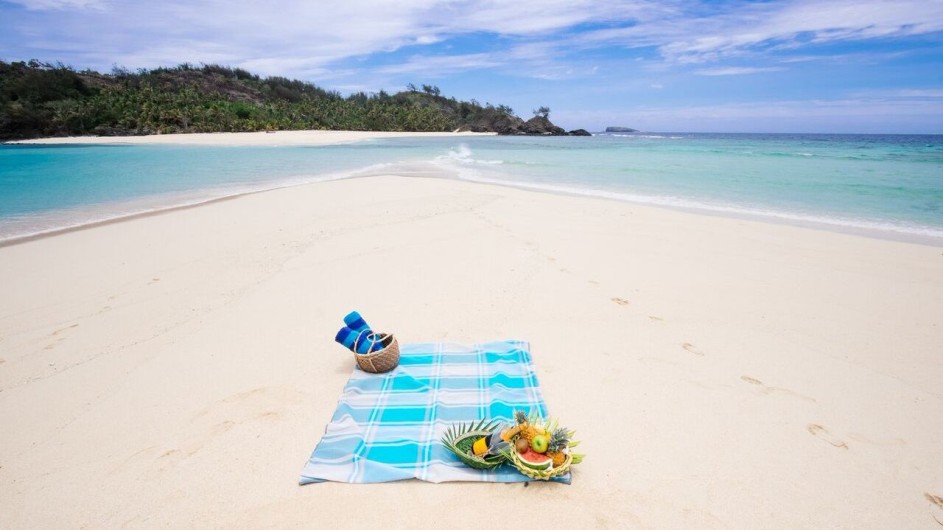 Fiji Inseln Yasawa Island Resort Strand Picknick