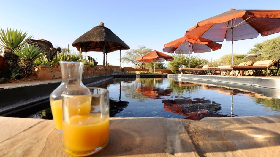 Namibia Eningu Clayhouse Lodge Pool