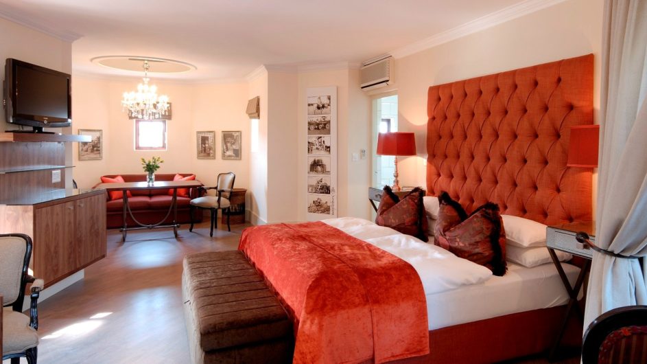 Namibia Windhoek Hotel Heinitzburg Comfort Zimmer