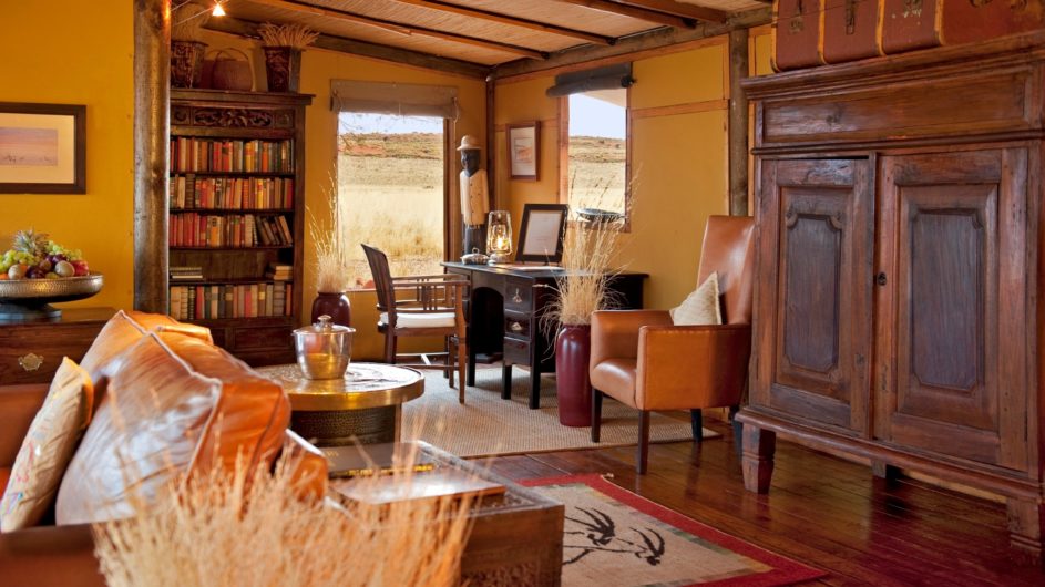 Namibia Wolwedans Private Camp Lounge