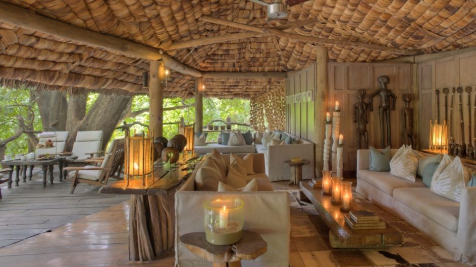 Tanzania andBeyond Lake Manyara Tree Lodge Lounge