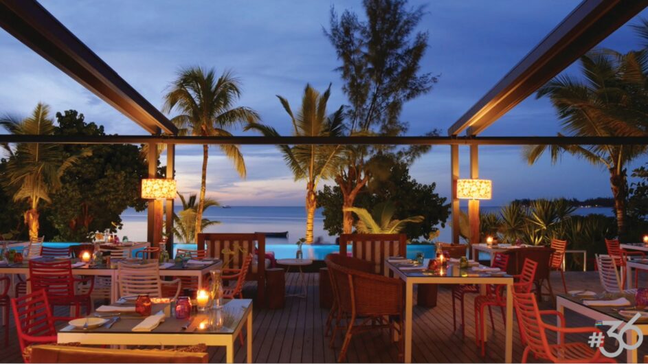 Mauritius - Mystik Livestyle Boutique Hotel - Restaurant abends